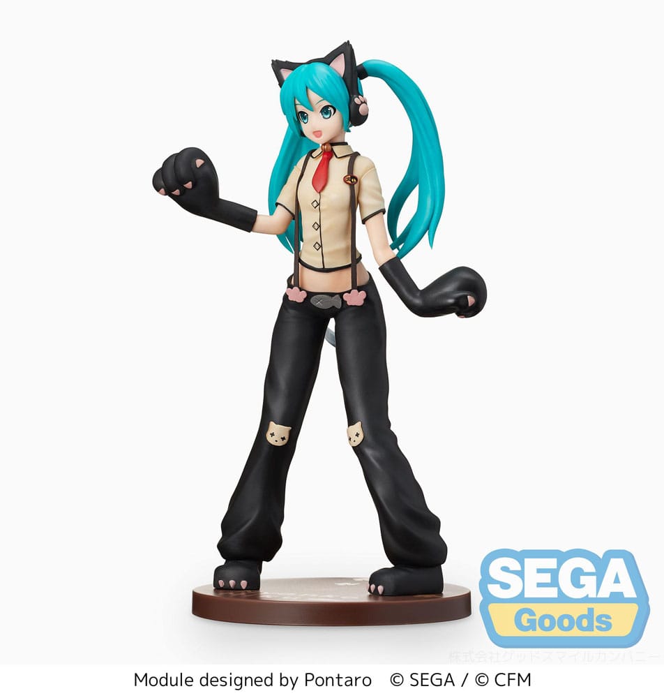 Hatsune Miku - Kitty Cat - SPM - Sega SPM - Super Premium Figure - Anime Akademie