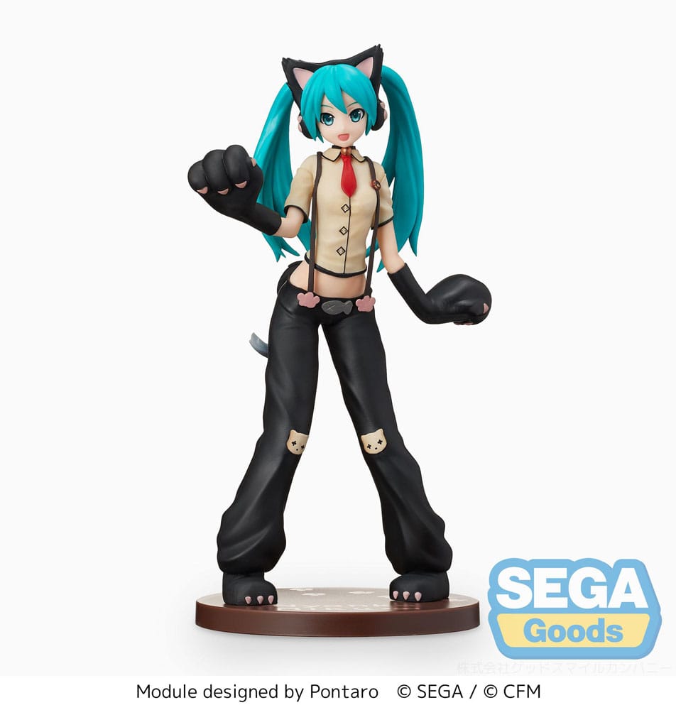 Hatsune Miku - Kitty Cat - SPM - Sega SPM - Super Premium Figure - Anime Akademie