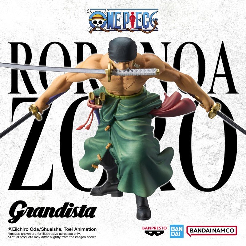 Lorenor Zorro - One Piece - Grandista (Special Edition) - Banpresto - Anime Akademie