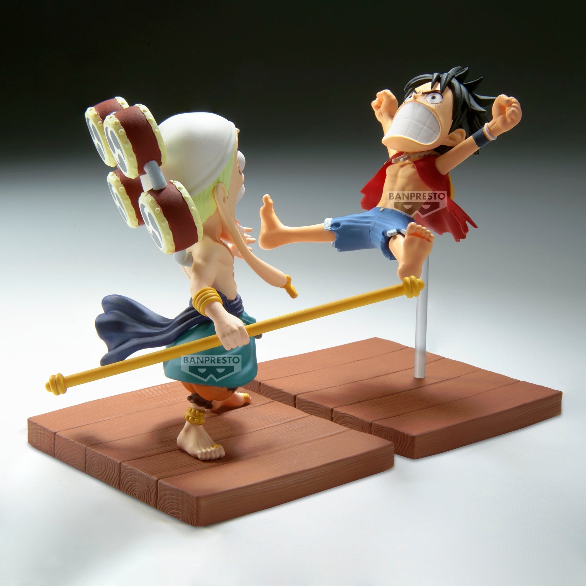 Monkey D. Ruffy & Enel - One Piece - WCF Log Stories - Banpresto - Anime Akademie