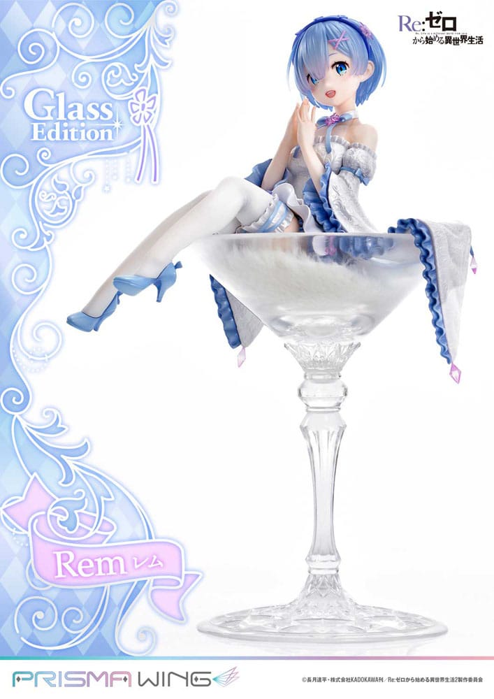 Rem - Re:ZERO - Glass Edition - Prisma Wing - Prime 1 Studio - Anime Akademie