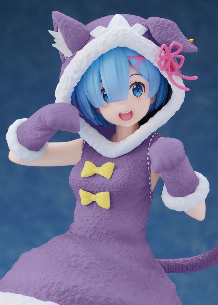 Rem - Re:Zero - Purple Renewal - Puck Image - Coreful Figure - Taito - Anime Akademie