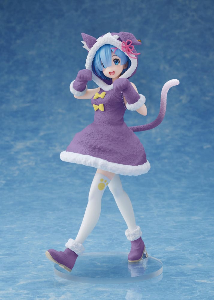 Rem - Re:Zero - Purple Renewal - Puck Image - Coreful Figure - Taito - Anime Akademie