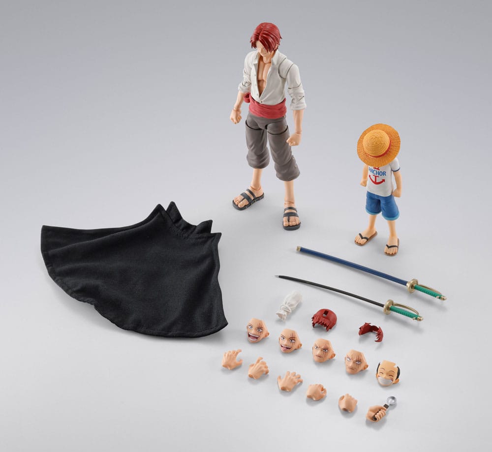 Shanks & Monkey D. Ruffy - One Piece - Childhood - S.H. Figuarts - Bandai Spirits - Anime Akademie