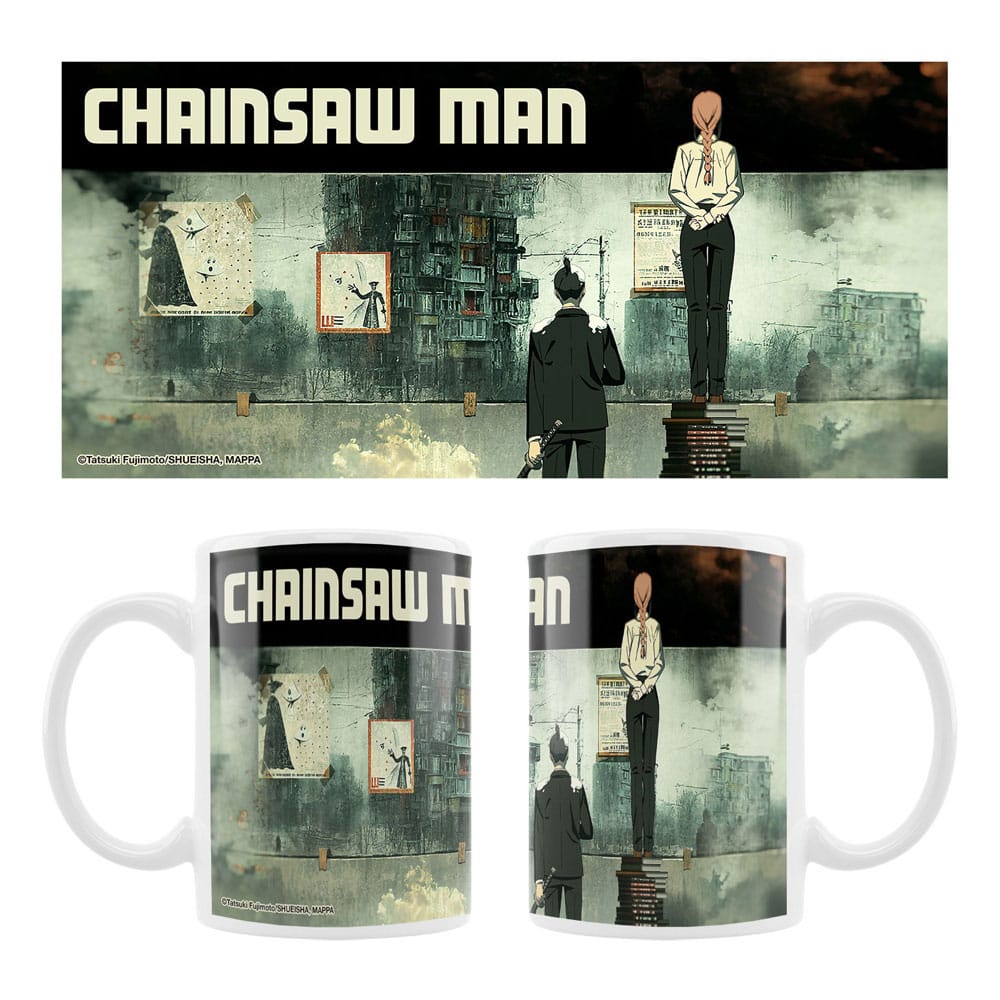 Makima & Aki - Chainsaw Man - Keramiktasse